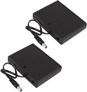Alimentatore per batterie 9 V e 6 AA con presa DC e chiusura ermetica
