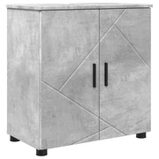 Mobile da Bagno | Armadio da bagno con porta Grigio cemento 61 x 35 x 64 cm