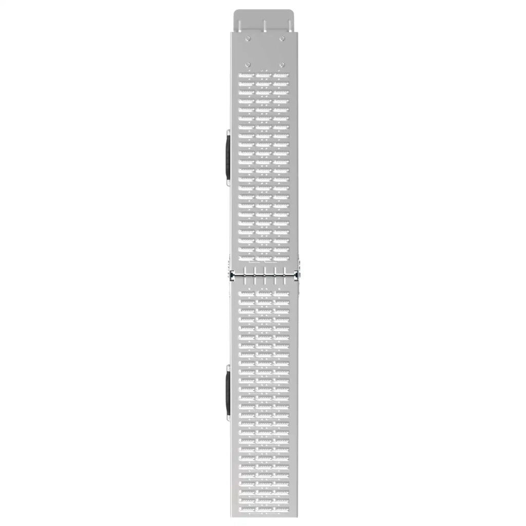 Rampe Pieghevoli 200kg per rampa 2 pcs Argento Acciaio zincato 42019250