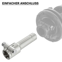 Boccola albero cardanico 160 mm Attacco albero scanalato 1 3/8" 6D Albero uscita 1 3/8" 21D Trattore