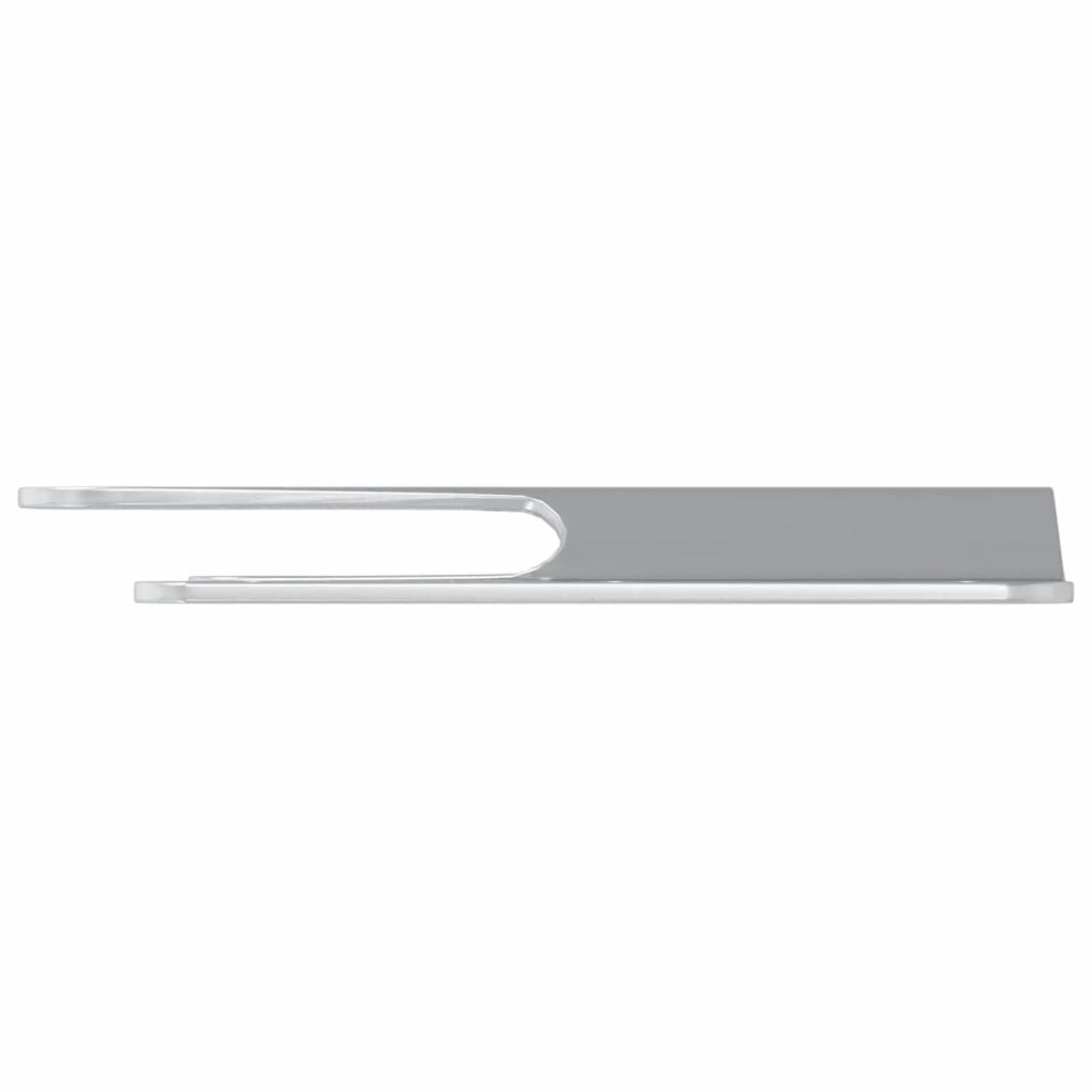 Staffa di Montaggio Flush 2 pcs Argento 75 x 66 x 1,4 mm 864837
