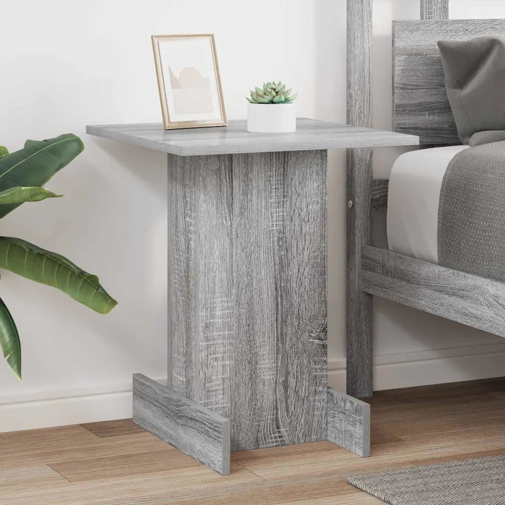 Tavolino Grigio Sonoma 44,5 x 45 x 55 cm Legno multistrato