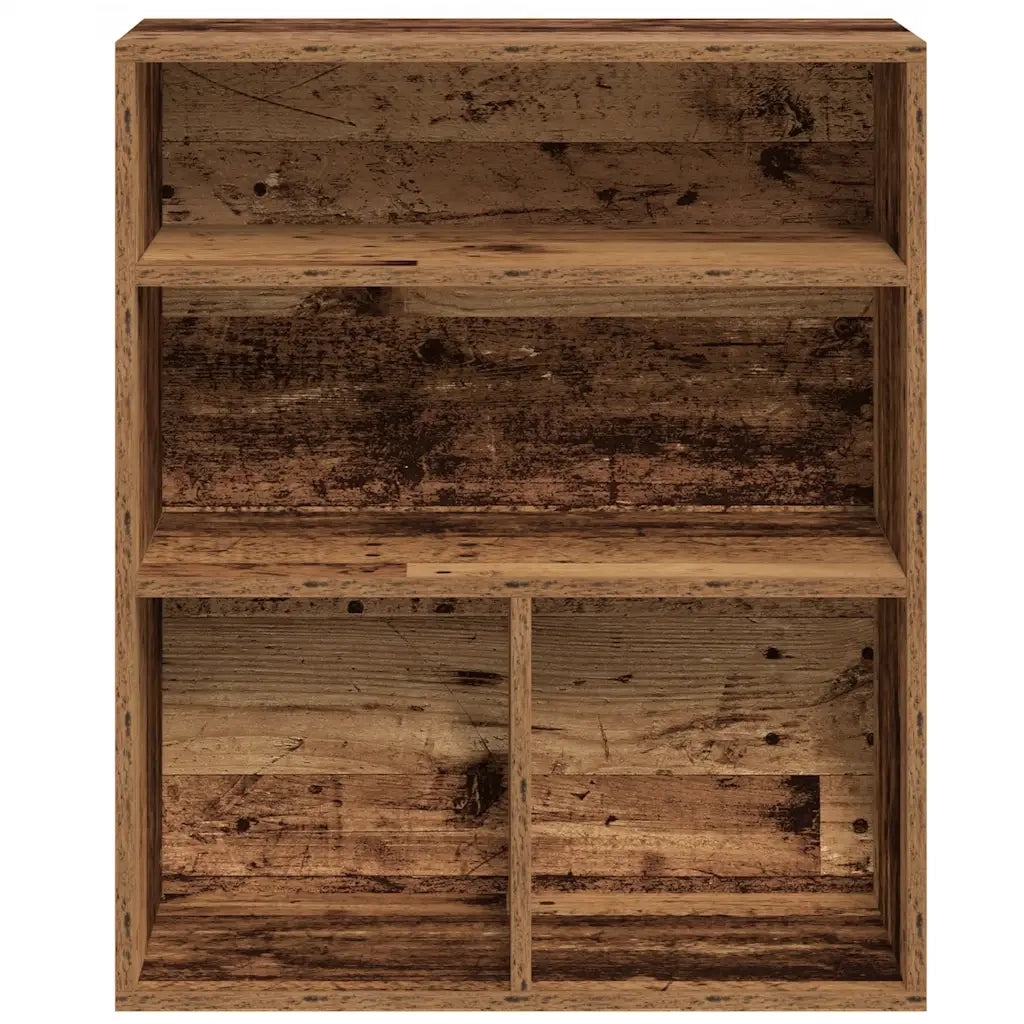 Libreria Legno Antico 60x30x71,5 cm in Legno Multistrato