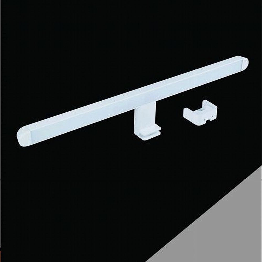 Trade Shop - Lampada Led Da Specchio 12w Applique Tripla Colorazione 6500k 4000k 3000k F05-3c -