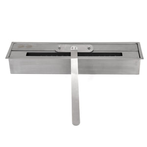 Camino a Bioetanolo da Pavimento 110x37x102 cm Cambridge Bianco