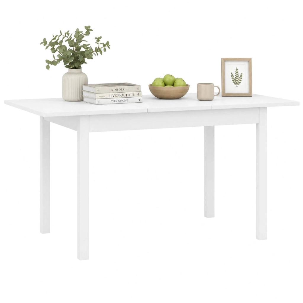 Lirelaba, Tavolo Allungabile 8 Posti, 120x80x76h cm Bianco