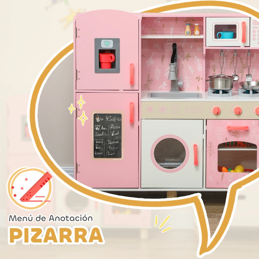 Cucina Giocattolo Bambini ¨C Zephmum ¨C Rosa Legno