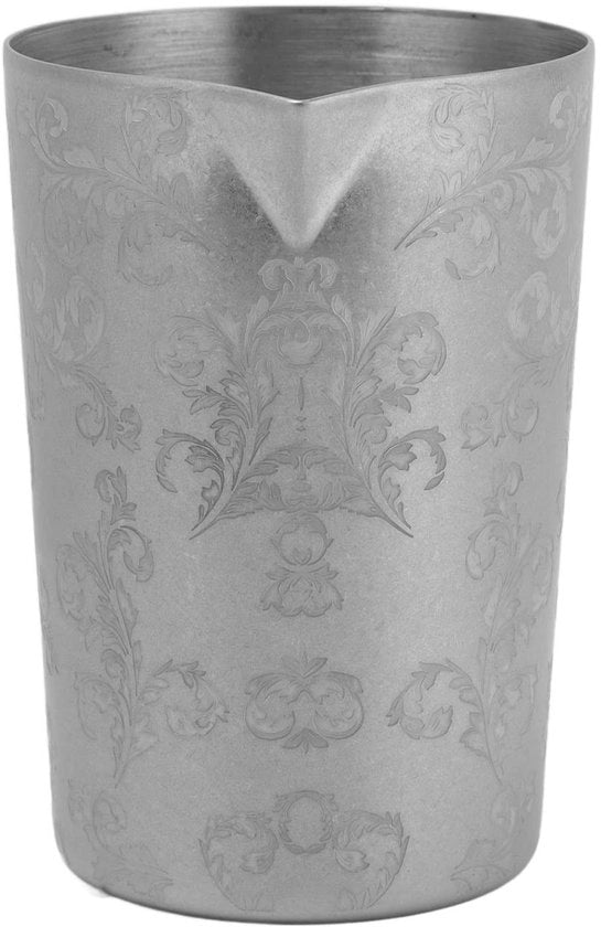 Shaker per Cocktail Premium in Acciaio Inossidabile - Bicchiere per Cocktail - Conservazione del Calore per Bevande Freddo - Resistente alle Macchie - Peso 243g - Ideale per gli Appassionati di Cocktail - Bicchiere per Cocktail