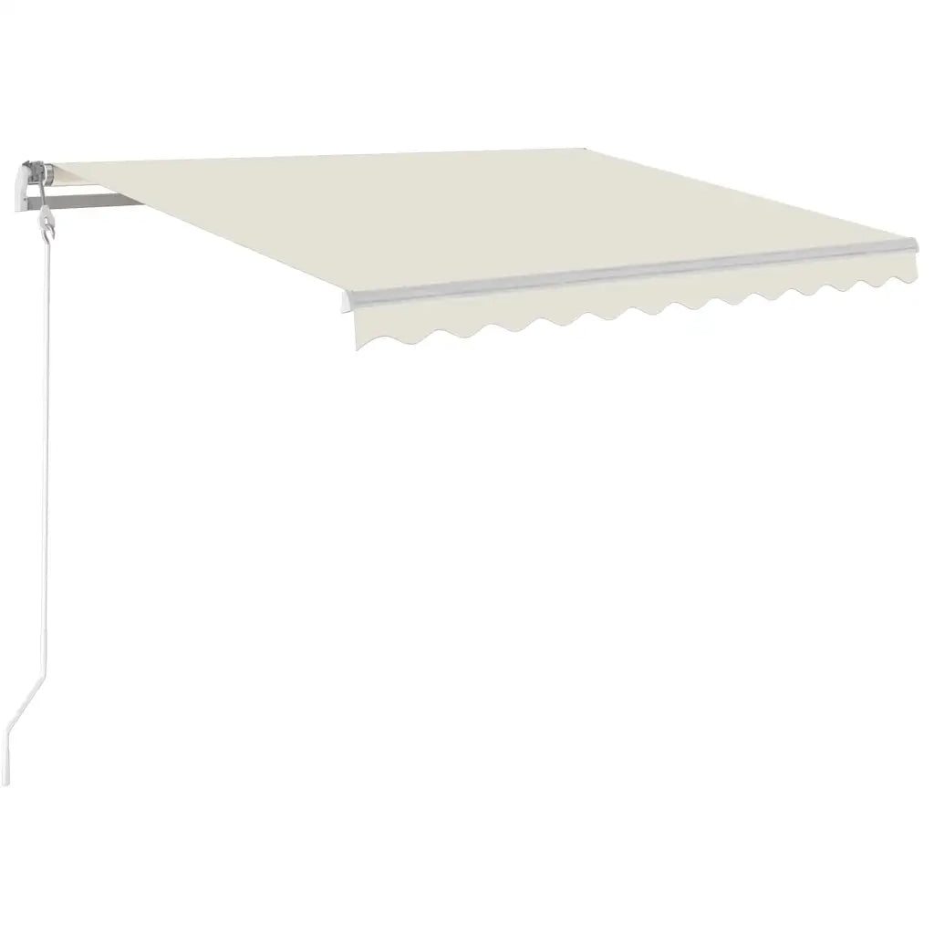 Tenda da Sole Retrattile-Tenda parasole per Patio Automatica 300x250 cm Crema