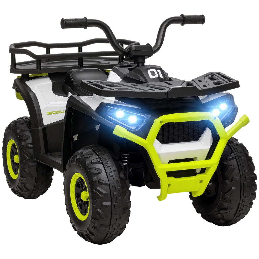 Quadro Elettrico per Bambini Verde con Bateria 12V ¨C zephmum ¨C Verde