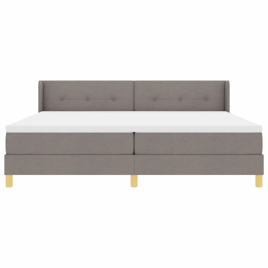 Letto a molle con materasso Talpa 200 x 200 cm Tessuto 3341318