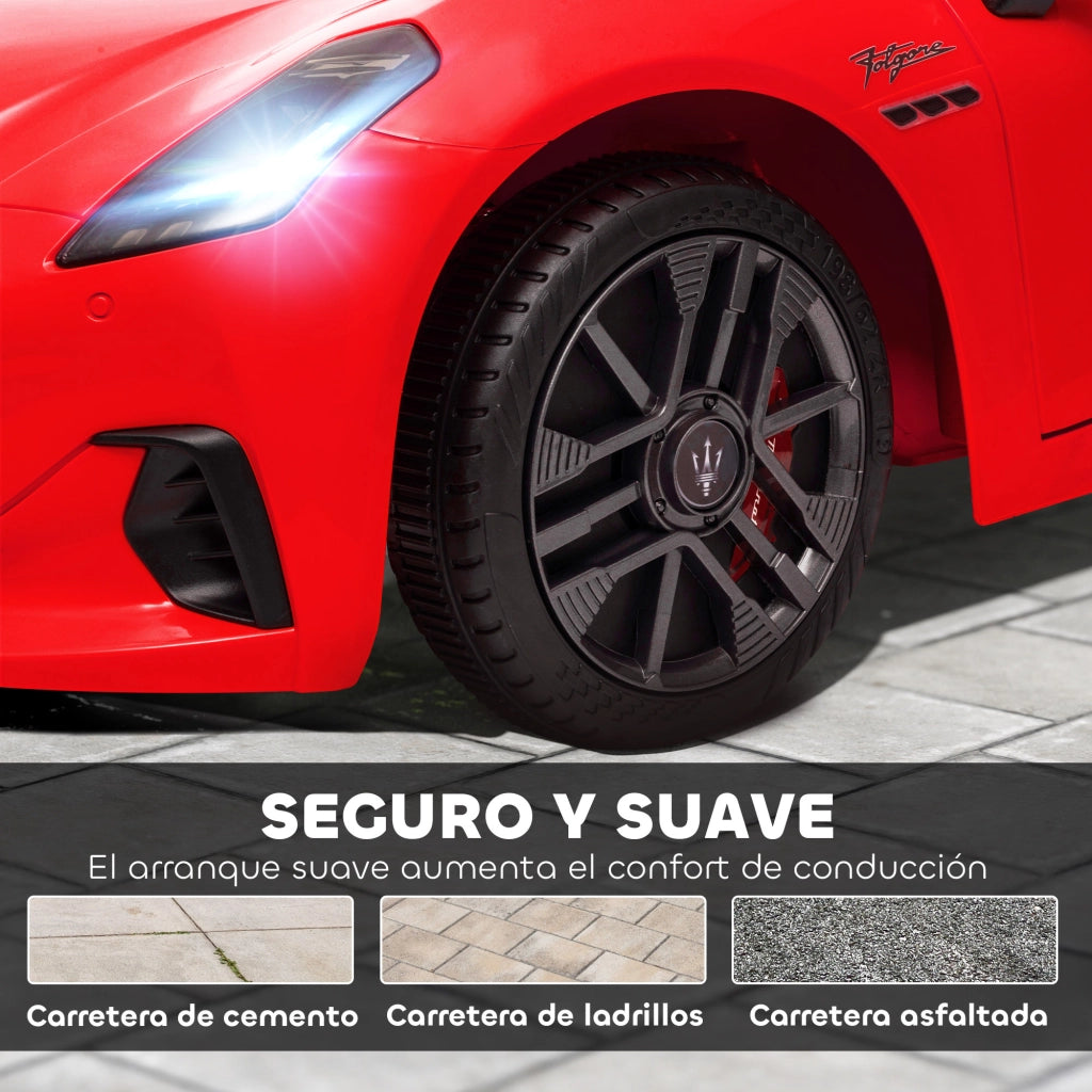 Coche El¨¦trico Maserati Gran Turismo ¨C Zephmum ¨C Rosso