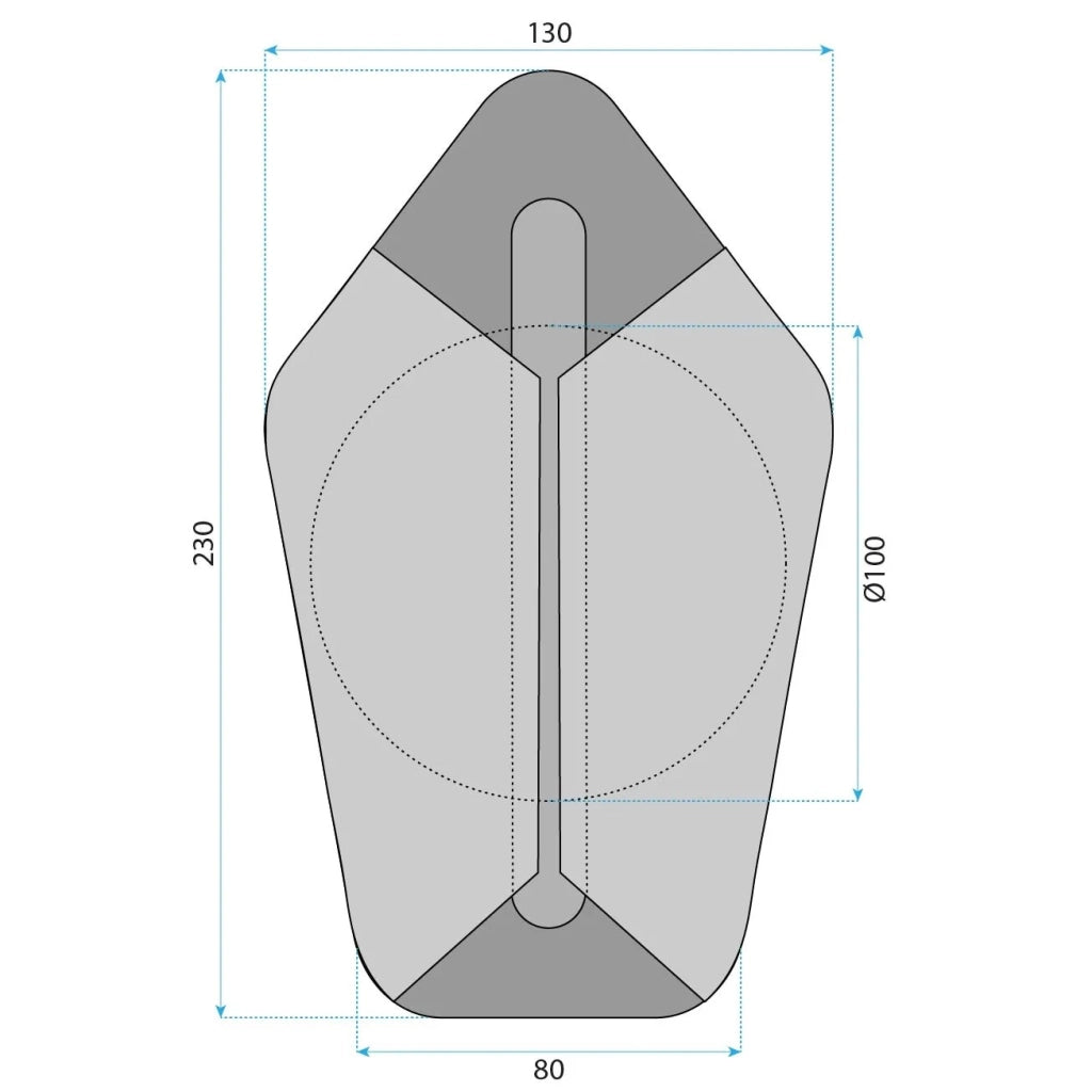 Lampada Da Parete Led G030-w Gold