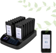 Sistema di chiamata per ristoranti - Sistema di chiamata per ristoranti - Sistema di chiamata touchscreen - Set di sistemi di chiamata per ristoranti - Sistema di chiamata per ristoranti - 16 pezzi