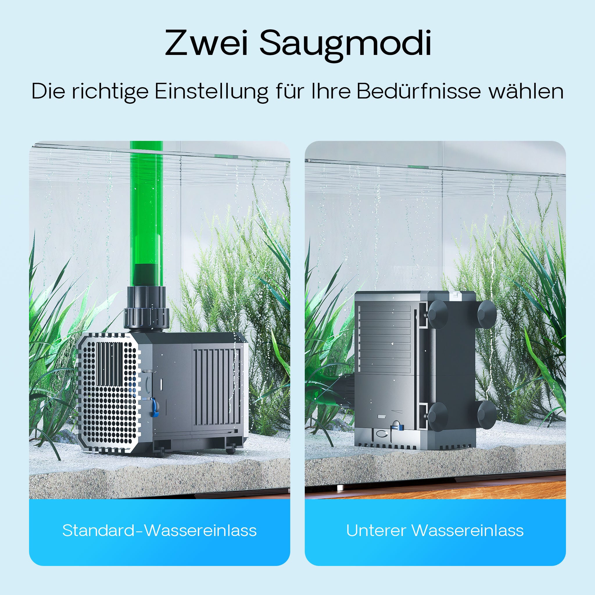 CHJ-3000 Pompa da Laghetto, 3000 l/h 55 W, controllo del flusso, per circolazione acqua