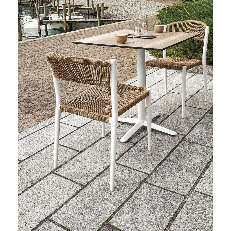 Piano In Hpl 70 X 70 In Rilievo Colore Ruggine Moia