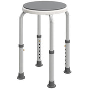 Sgabello da doccia regolabile girevole 360¡ã ¨C zephmum ¨C alluminio antiscivolo