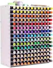 Organizzatore di matite, contenitore per matite, matite colorate e pennelli, piccola cassetta di legno per artisti (180 cassette)