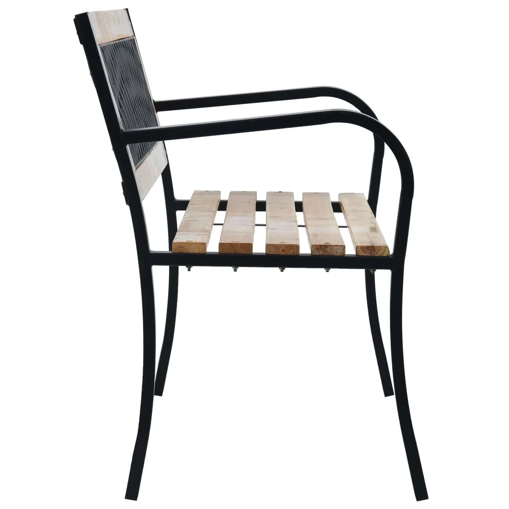 Panchina da Giardino 120 cm in Legno 47944