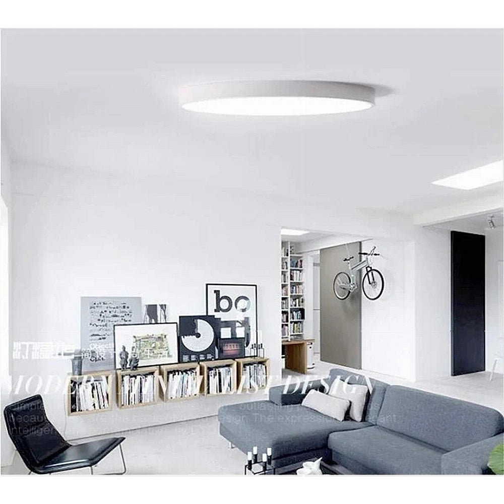 Trade Shop - Plafoniera Led 70 W Rotonda Lampada Soffitto Bianca Lampadario Luce Fredda 02553 -