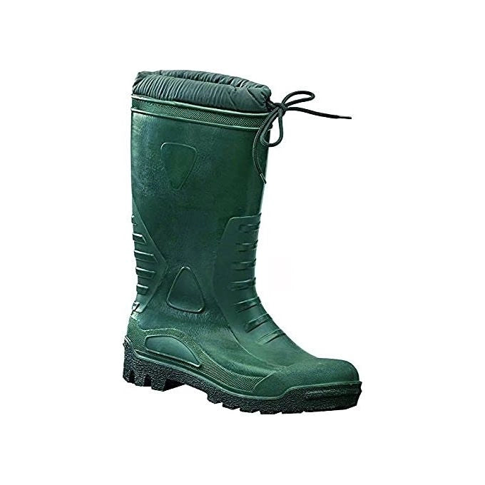 Vigor 5434941 Husky Stivali Antinfortunistici S5 Ginocchio PVC Puntale Acciaio Suola Antiperforazione EN ISO 20345 colore Verde Nero