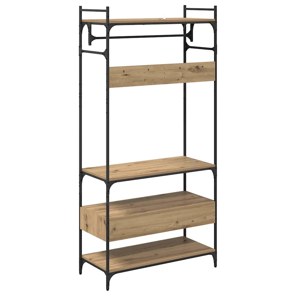 Guardaroba con cassetto rovere artigianale 89 x 39 x 184.5 cm 883548