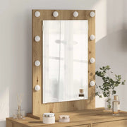 Specchio da Vanità Rovere artigianale 70 x 50 x 18 cm 868340