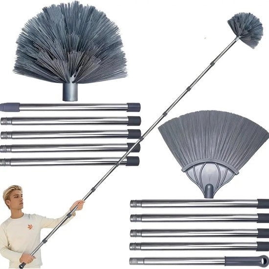 Set di pulizia per aspirapolvere e stoffa, piumino retrattile, set combinato, attrezzo di pulizia