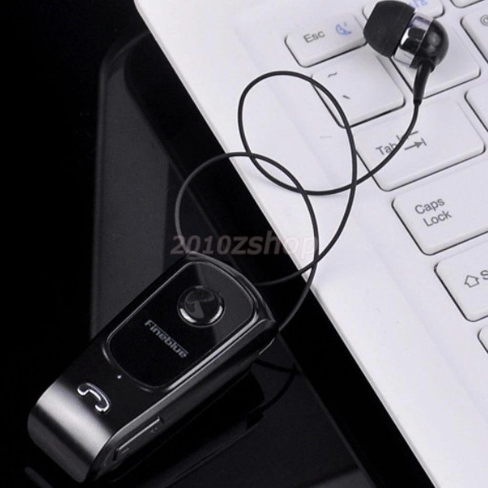 Trade Shop - Auricolare Fineblue Retrattile Retraibile Bluetooth Auricolari Per Smartphone -