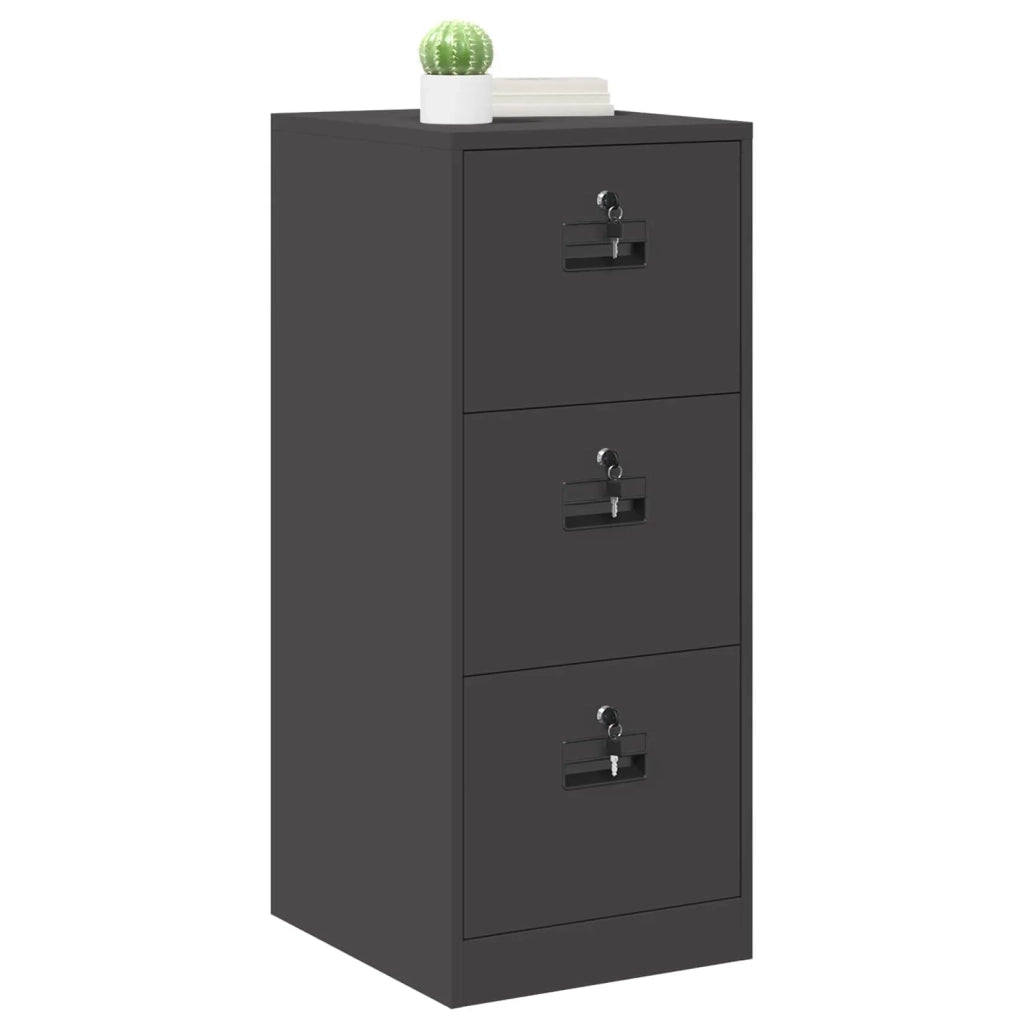 Armadio per File con cassetto Nero 44 x 50 x 106.5 cm CFW5874450