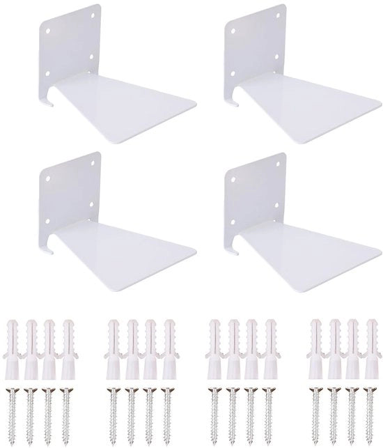 Libreria invisibile - Pannello di supporto sovrapposto - Pannelli robusti - Pannello metallico - Arredamento ufficio - Massima carico di 12 kg per pannello