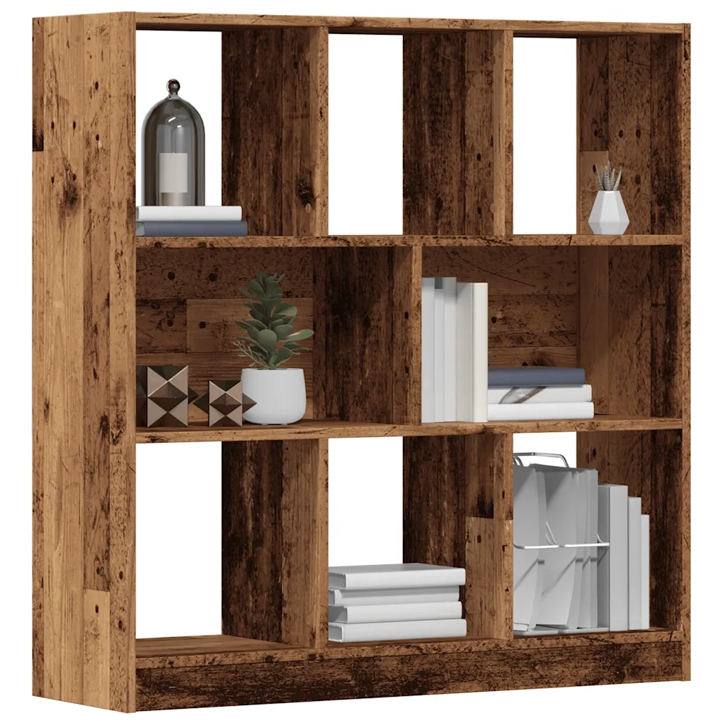 Libreria in Legno Antico 97,5x29,5x100 cm Legno Multistrato 855788