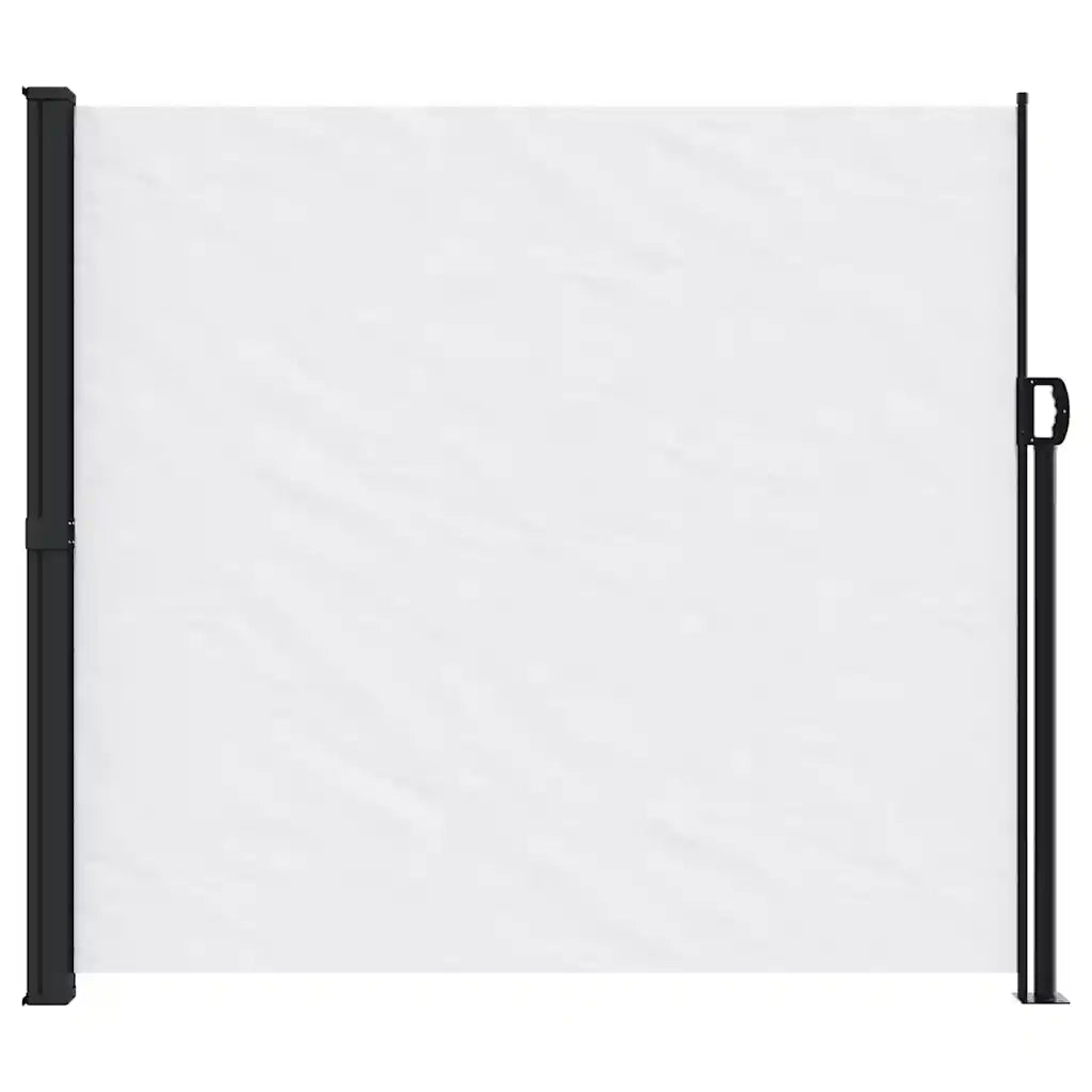 Tenda da Sole Laterale Retrattile Bianco 180x500 cm 4004451