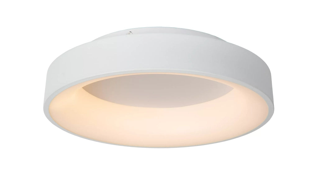 Plafoniera LED Lucide Mirage 45 cm 33W bianca rotonda