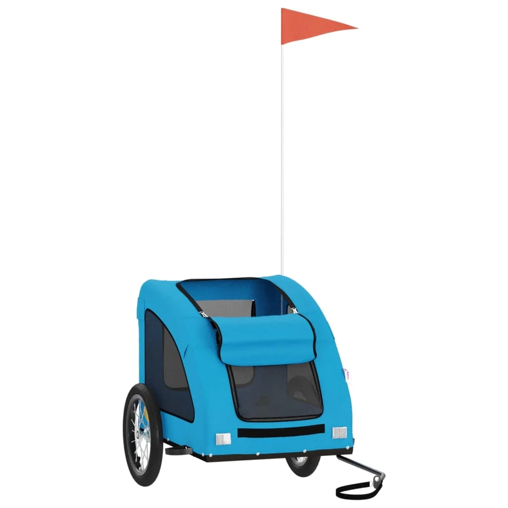 Rimorchio/carrello per animali domestici blu 02_0044202
