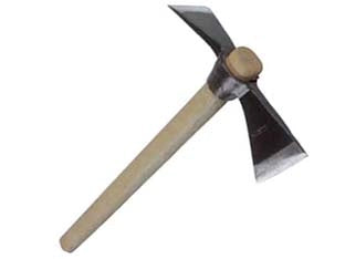 ZAPPINO PER NOCCIOLE RINALDI ART.508  gr.600  manico in legno cm.46    RINALDI