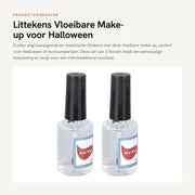 Prodotto per effetti speciali - 15 ml x 2 - Costumi da Halloween - Applicazione semplice - Effetti cinematografici - Alta definizione - Profondità multipla - Prostetica horror