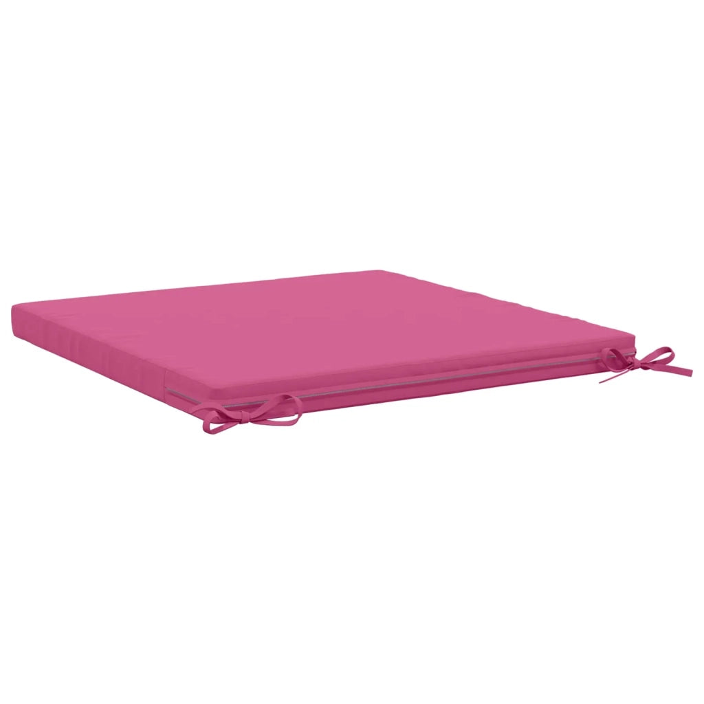 Cuscini per Sedia in 4 Pezzi SOEST 4 pz 100% Poliestere Rosa 945040