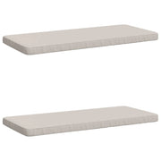 Cuscini per Panchina a 2 Pezzi VUGHT 2 pz 100% Poliestere 951871