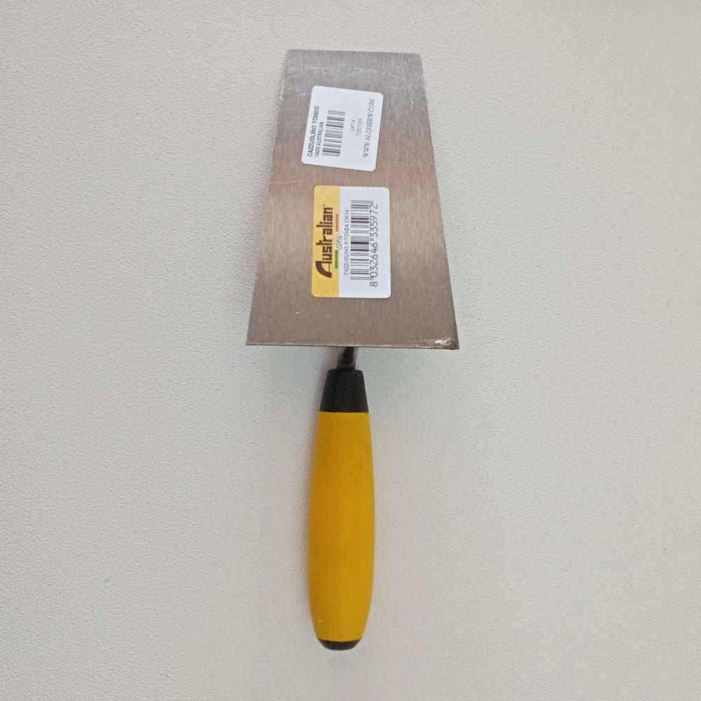Australian cazzuola cazzuolino da 14cm a punta quadra da muratore impugnatura antiscivolo