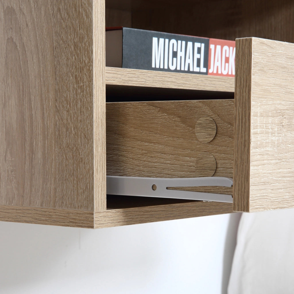 Comodino ¨C zephmum ¨C Effetto Rovere Chiaro