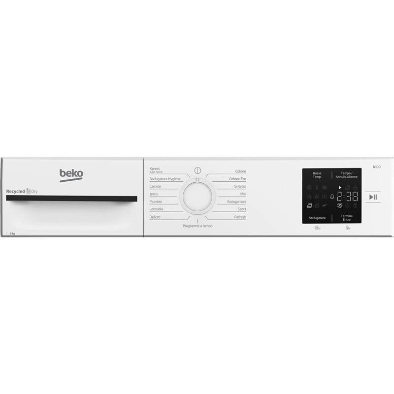 BEKO BMT83EW ASCIUGATRICE A POMPA DI CALORE, LIBERA INSTALLAZIONE 8KG CLASSE D
