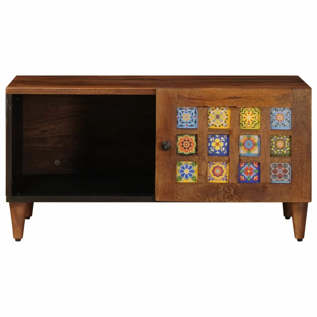 Tavolino da salotto | Tavolino da caff¨¨ | Tavolino da Soggiorno Marrone 80 x 50 x 40 cm