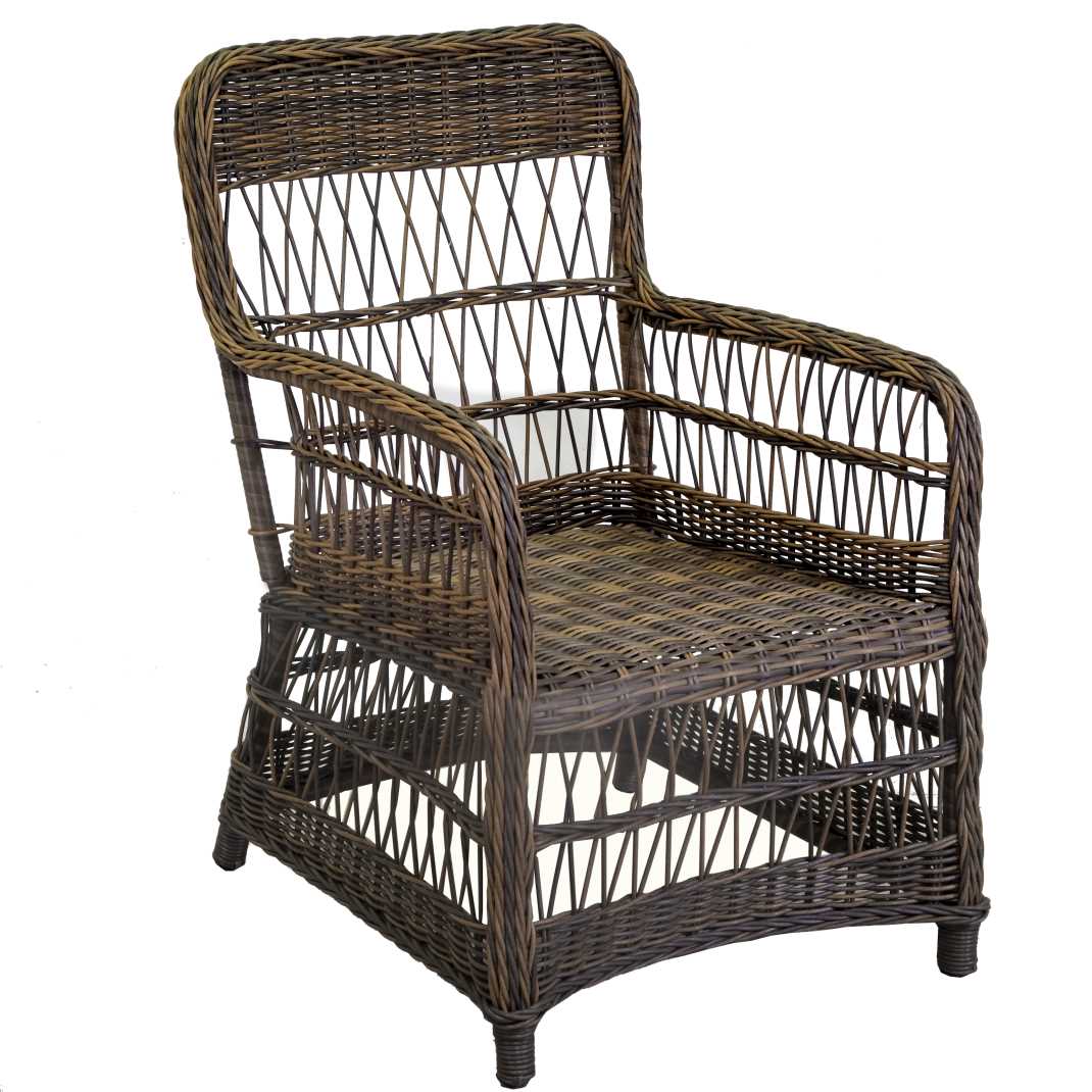 Poltrona da Giardino 78x63xh92 cm in Alluminio e Polyrattan  Baltimora Grigio