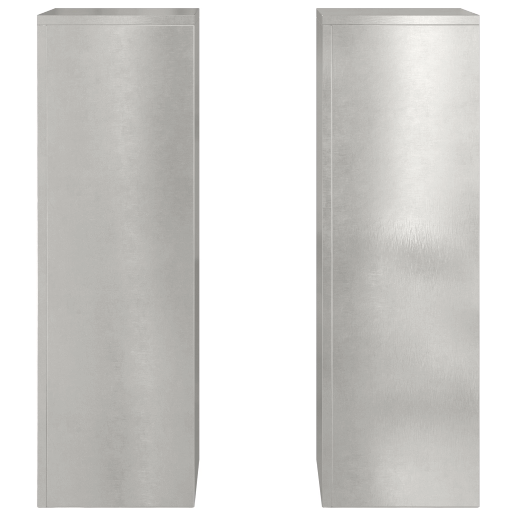 Supporti per piante da esterno  Pillar 2 pz 24x24x75 cm in acciaio inossidabile