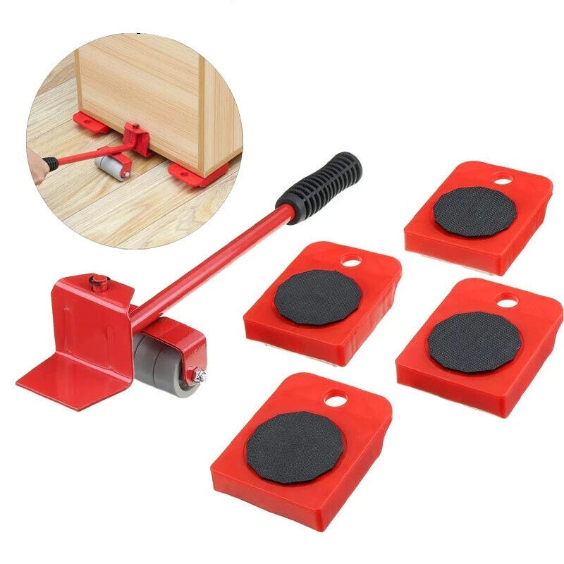 Sollevatore solleva mobili elettrodomestici 4 piastre 150KG spostare sollevare