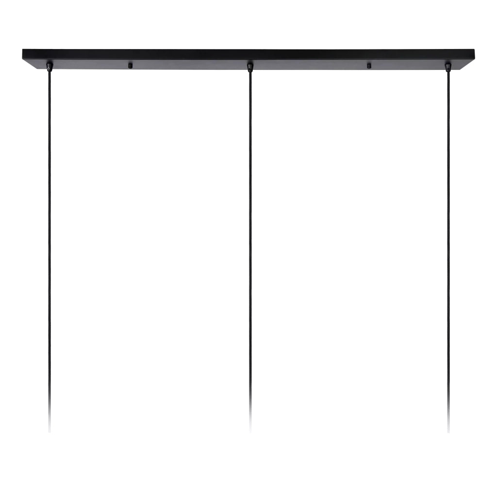 Lampada sospensione industriale oro Wolfram 3xE27 Lucide