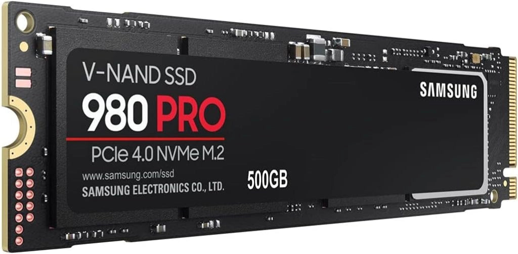Memorie MZ-V8P1T0B 980 PRO SSD Interno da 1TB, compatibile con Playstation 5, PCIe NVMe M.2, Nero