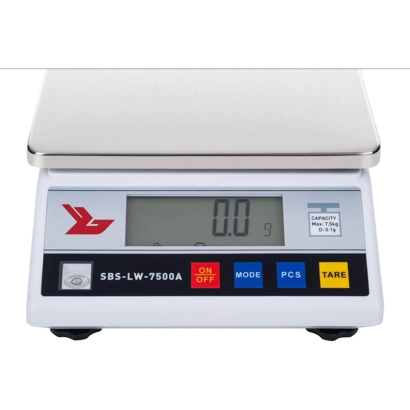 Bilancia da cucina professionale digitale di precisione da laboratorio 7.500g/0.1g 3414125