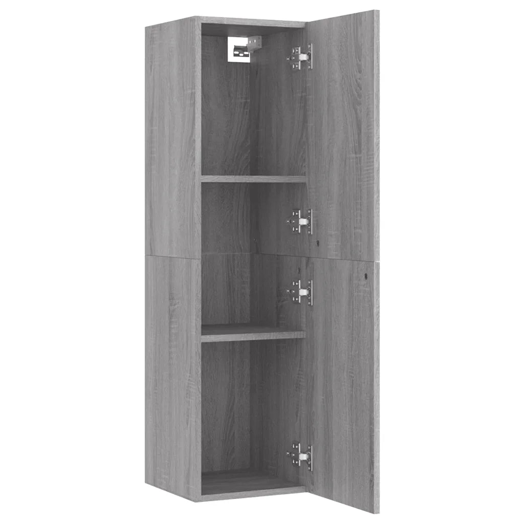 Mobile Porta TV a Parete Grigio Sonoma 30,5x30x110 cm 826678